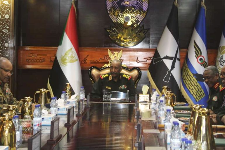 اجتماع القيادة العامة للقوات المسلحة السودانية