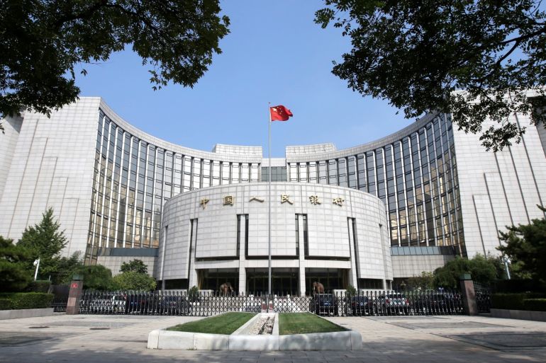 Headquarters of the People's Bank of China (PBOC), the central bank, is pictured in Beijing, China September 28, 2018. REUTERS/Jason Lee