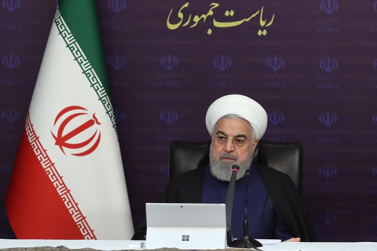 Iranian President Hassan Rouhani- - TEHRAN, IRAN - MARCH 28: (----EDITORIAL USE ONLY – MANDATORY CREDIT -