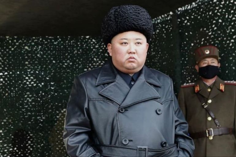 North Korean leader Kim Jong Un has been pictured by state media