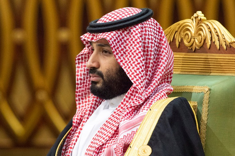 Saudi Arabia's Crown Prince Mohammed bin Salman attends the Gulf Cooperation Council's (GCC) 40th Summit in Riyadh, Saudi Arabia December 10, 2019. Bandar Algaloud/Courtesy of Saudi Royal Court/Handout via REUTERS ATTENTION EDITORS - THIS PICTURE WAS PROVIDED BY A THIRD PARTY