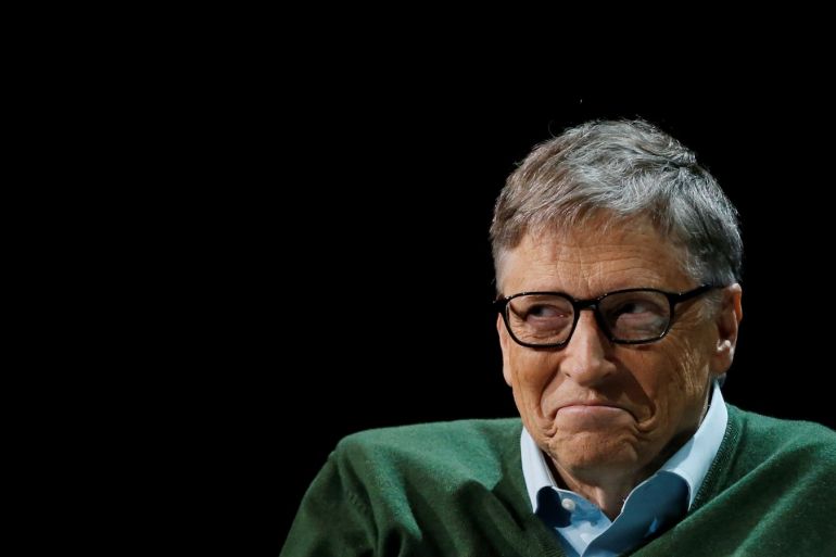 Bill Gates is seen before speaking with Warren Buffett (not pictured), chairman and CEO of Berkshire Hathaway, at Columbia University in New York, U.S., January 27, 2017. REUTERS/Shannon Stapleton TPX IMAGES OF THE DAY
