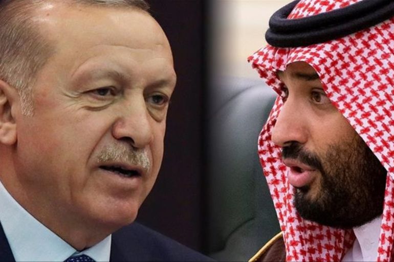 Relations between Turkey’s President Recep Tayyip Erdogan (L) and Saudi Arabia's Crown Prince Mohammed bin Salman (R) have been strained.jpg