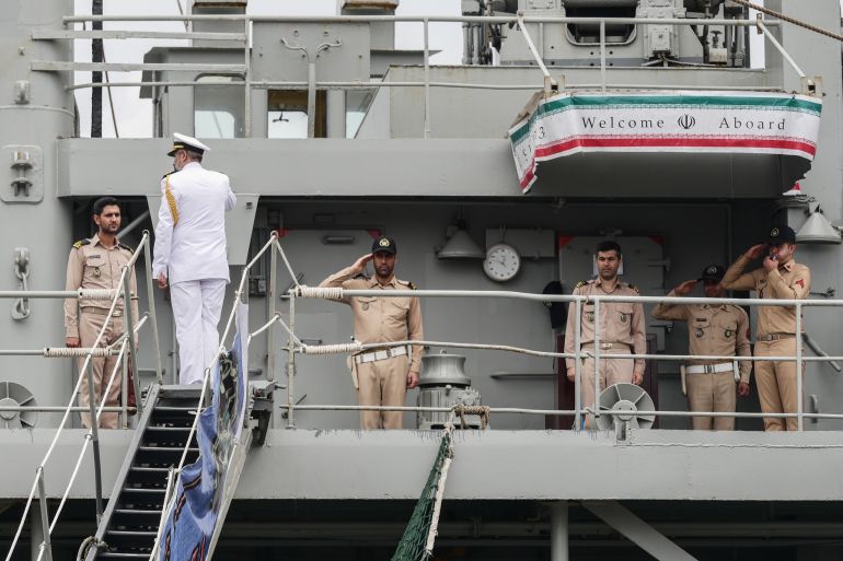 Islamic Republic of Iran Navy ship 'Kharg' visits Indonesia