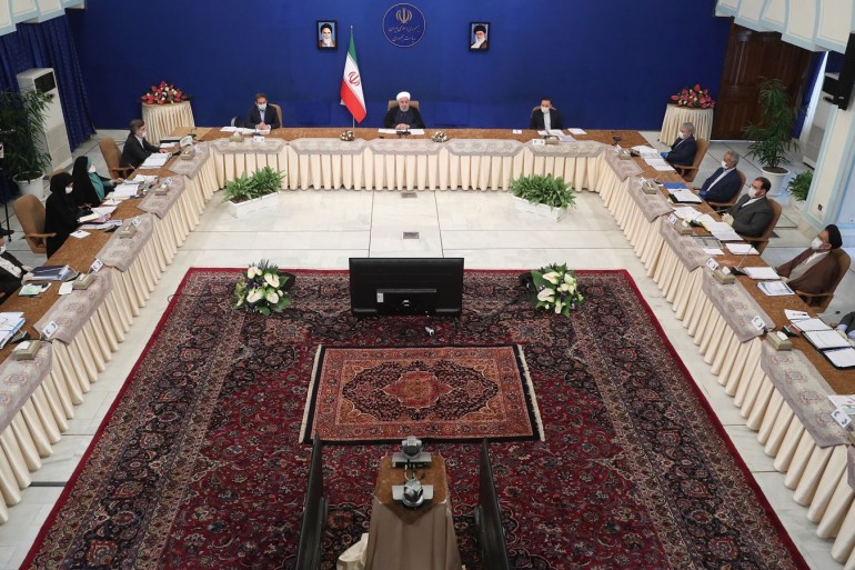 Iranian President Hassan Rouhani- - TEHRAN, IRAN - MAY 06: (----EDITORIAL USE ONLY – MANDATORY CREDIT -