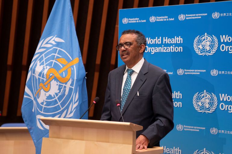 Ghebreyesus, WHO director general attends virtual 73rd World Health Assembly in Geneva