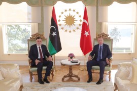 Recep Tayyip Erdogan - Fayez al-Sarraj meeting in Istanbul