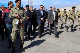 Fayez Mustafa al-Sarraj, Libya's internationally recognized Prime Minister, visits Tripoli port after an attack