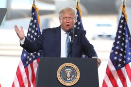 Donald Trump Holds Campaign Event In Yuma, Arizona