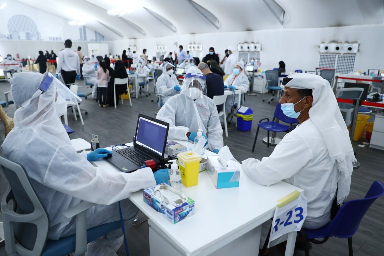 Covid-19 Testing Centers Near Dubai-Abu Dhabi Border