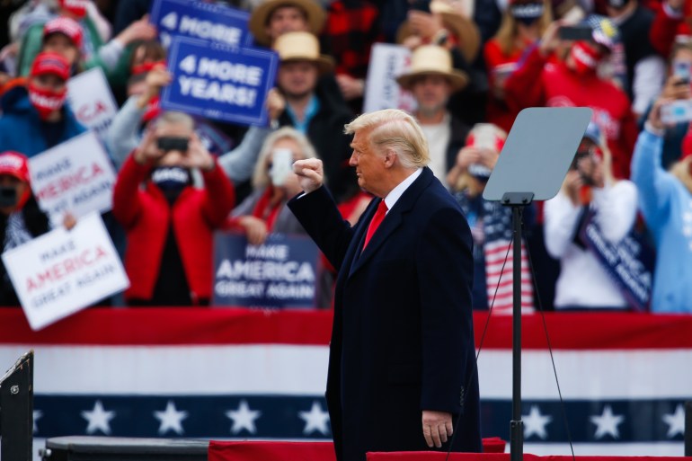 U.S. President Donald Trump's rally in Pennsylvania