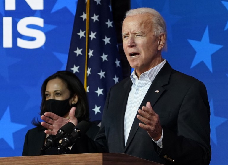 Democratic Presidential Nominee Joe Biden Attends Briefings In Wilmington