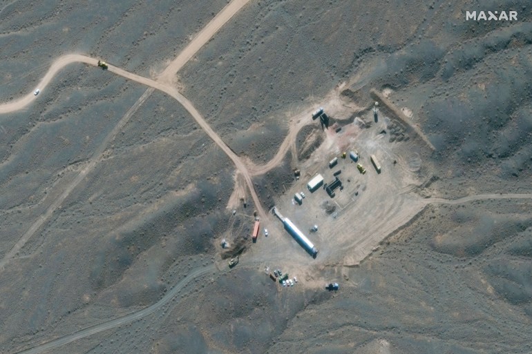 Satellite image shows Iran's Natanz Nuclear Facility in Isfahan