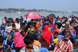 Rohingya people moves to Bhashan Char Island