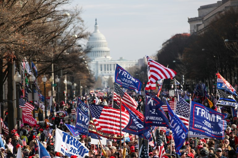Second Million MAGA March for Trump in Washington DC