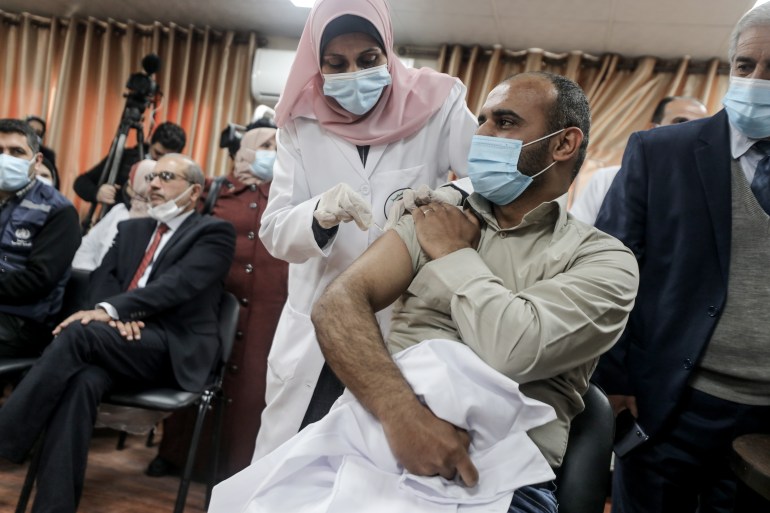 Covid-19 vaccination in Gaza