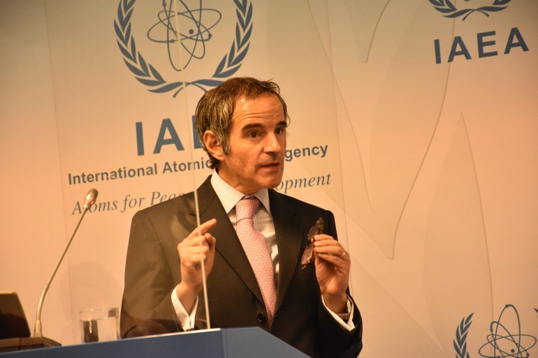 Director General of the International Atomic Energy Agency (IAEA) Rafael Mariano Grossi