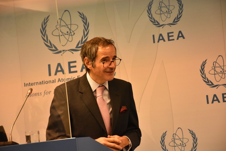 Director General of the International Atomic Energy Agency (IAEA) Rafael Mariano Grossi