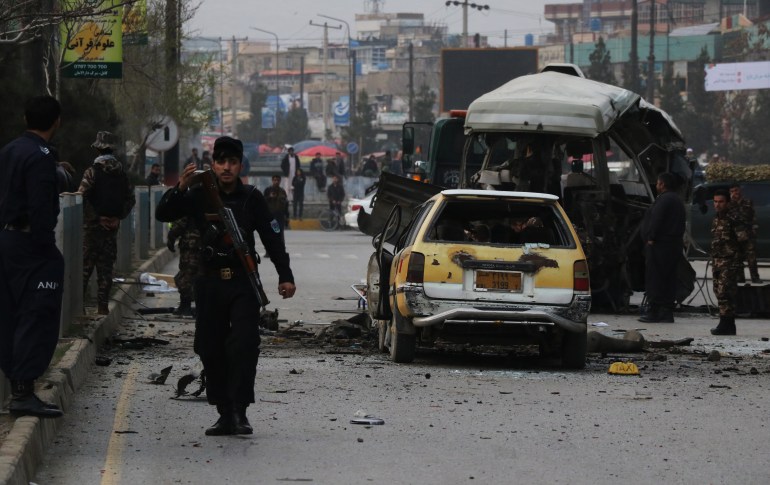 Bomb blast wounding at least 15 in Kabul