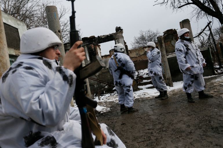 Separatist rebels in Ukraine’s Donetsk and Luhansk regions