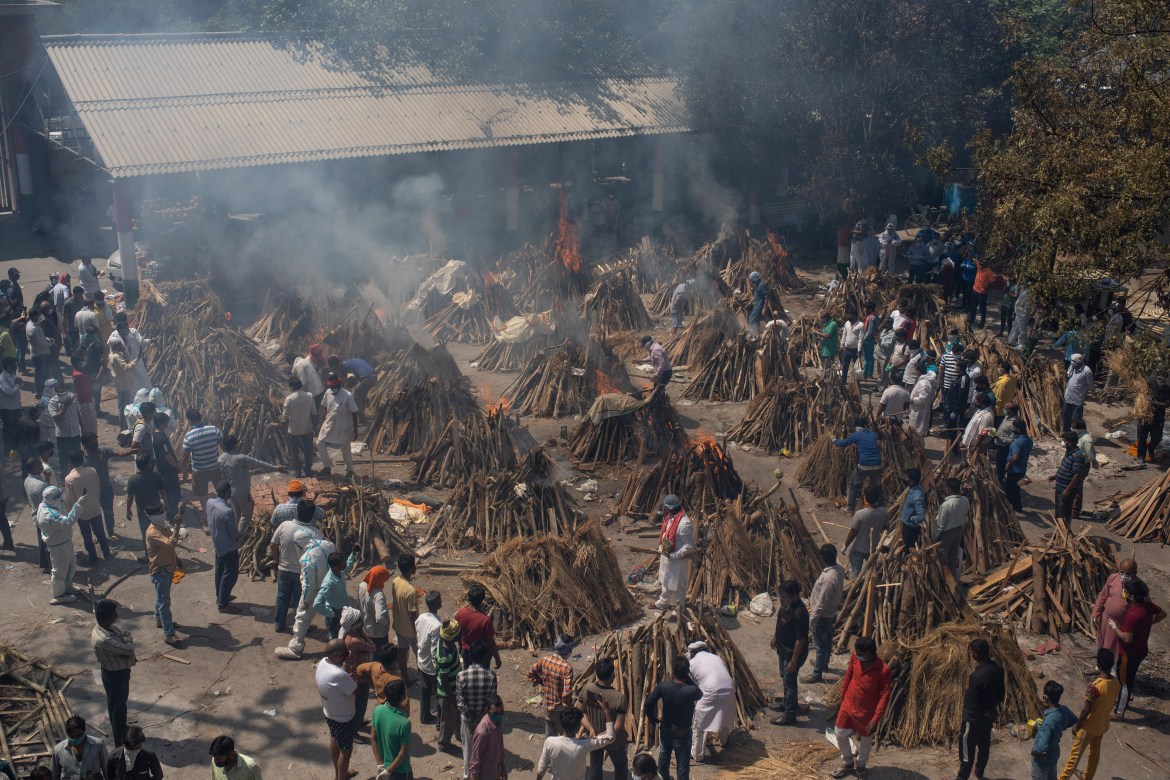 火葬场不堪重负疫情 吞噬 印度人 印度news 半岛电视台