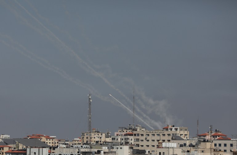 Rockets fired from Gaza Strip to Israel