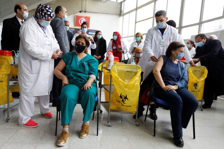 Tunisia starts COVID-19 vaccinations