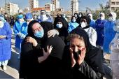 伊朗大部分地区受到第五轮新冠疫情的严重影响，单日感染人数和死亡人数不断突破纪录 (社交网站)