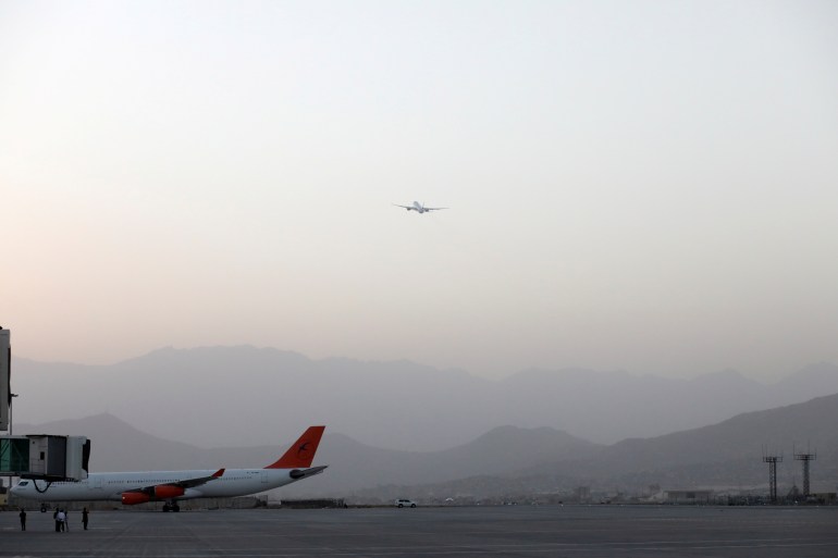 First international flight since the withdrawal of U.S. troops takes off from the international airport in Kabul