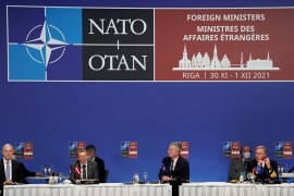 NATO foreign ministers meet in Riga