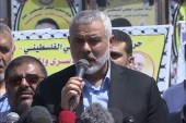 哈马斯政治局局长伊斯梅尔·哈尼耶 (半岛电视台)