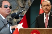 土耳其总统雷杰普·塔伊普·埃尔多安（右）和埃及总统阿卜杜勒·法塔赫·塞西（路透社）