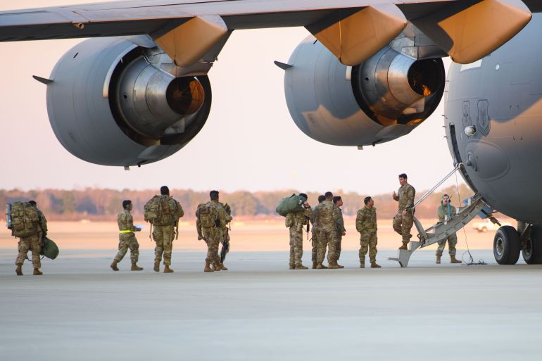 82nd Airborne Division Deploys To Europe As Tensions Rise Between Russia And Ukraine