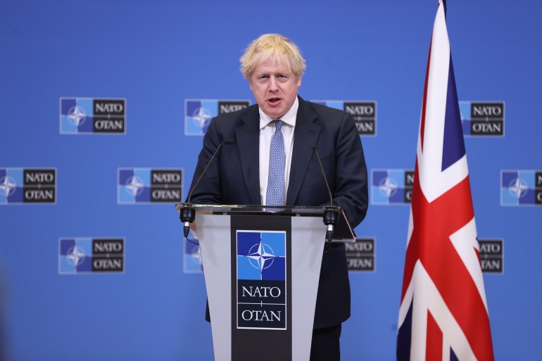 Jens Stoltenberg - Boris Johnson meeting
