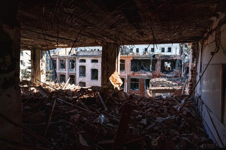 Kharkiv aftermath of recent Russian attacks
