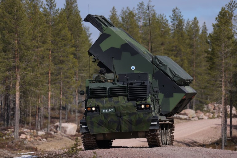 Finland Holds Lightning Strike 22 Military Exercise
