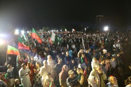 Protest in Islamabad against rising inflation