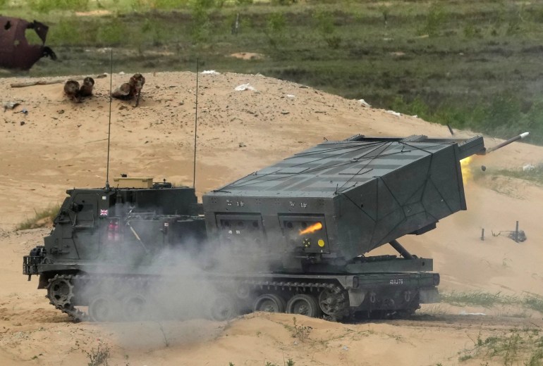 Summer Shield 2022 military exercise in Adazi military base