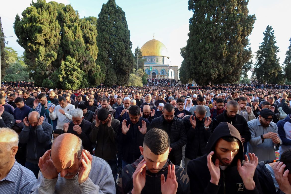 Eid al-Fitr is celebrated in Jerusalem