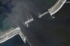莫斯科和基辅就乌克兰南部第聂伯河卡霍夫卡大坝爆炸案件相互指责 (路透)