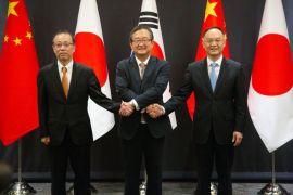 日本、韩国和中国官员即将在首尔举行会议 (欧洲通讯社)