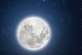科学家们正试图确定月球水最初的起源地 (Shutterstock)